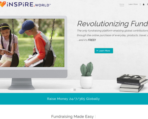 Website development for Inspire.World